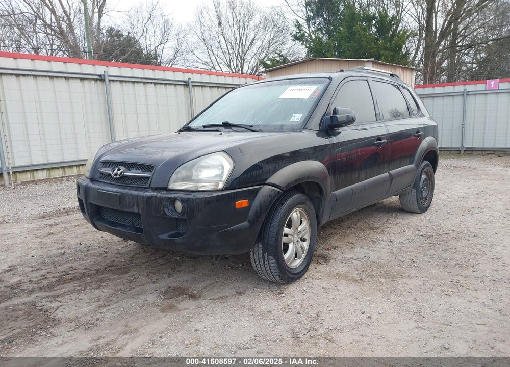 2008 HYUNDAI TUCSON LIMITED V6/SE VIN: KM8JN72DX8U857392