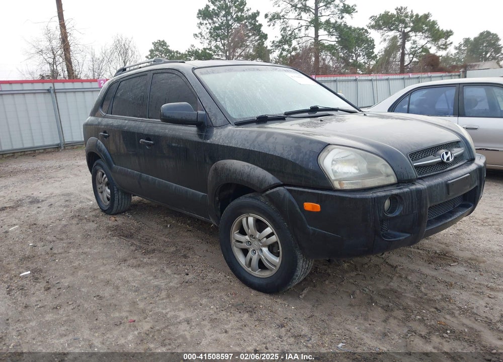 2008 HYUNDAI TUCSON LIMITED V6/SE VIN: KM8JN72DX8U857392