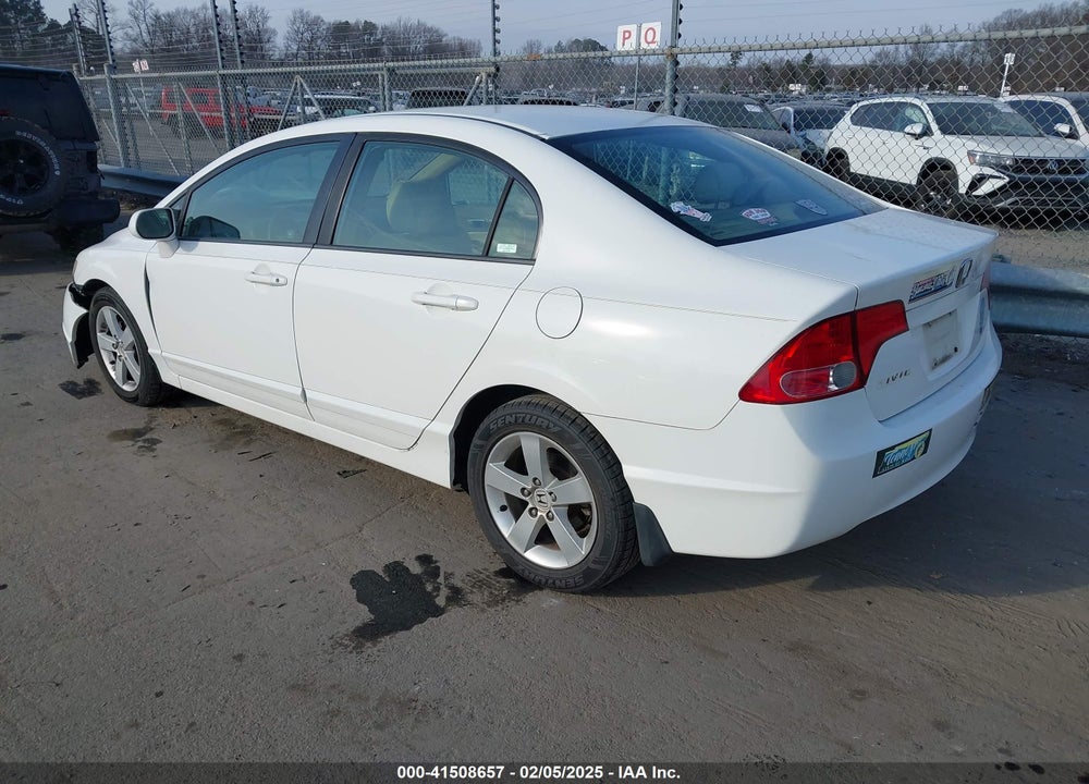 2007 HONDA CIVIC VIN: 1HGFA16847L065986
