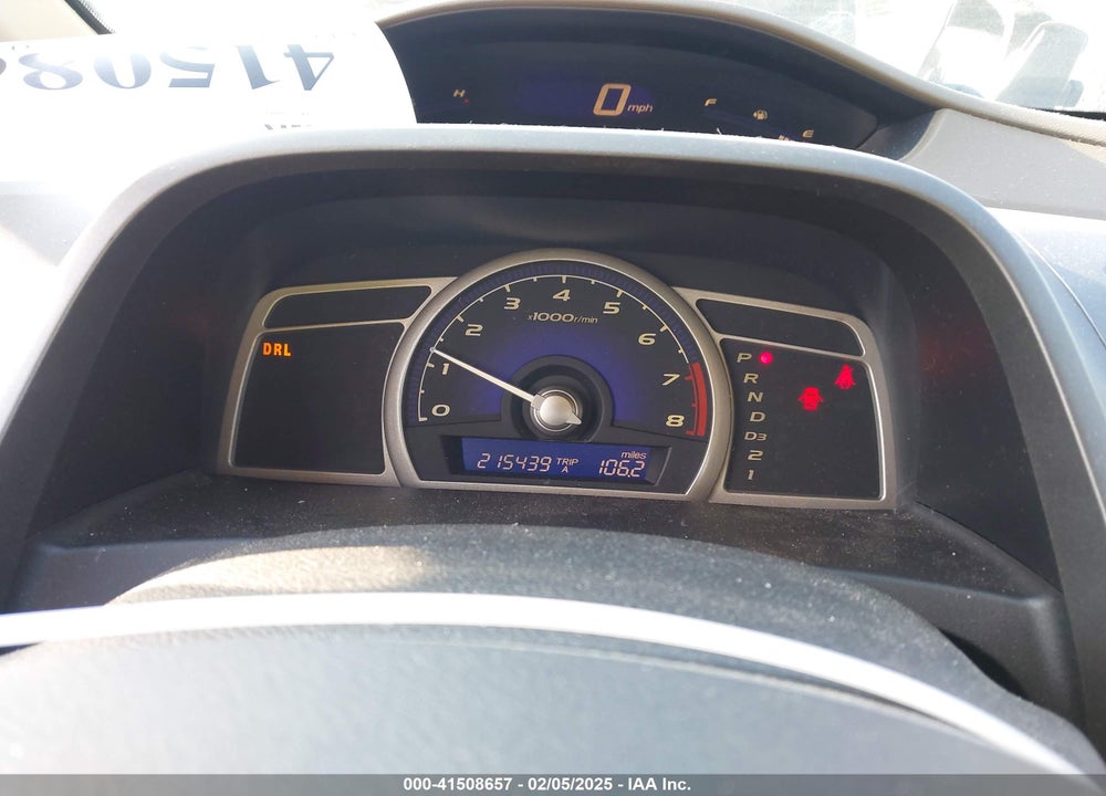 2007 HONDA CIVIC VIN: 1HGFA16847L065986