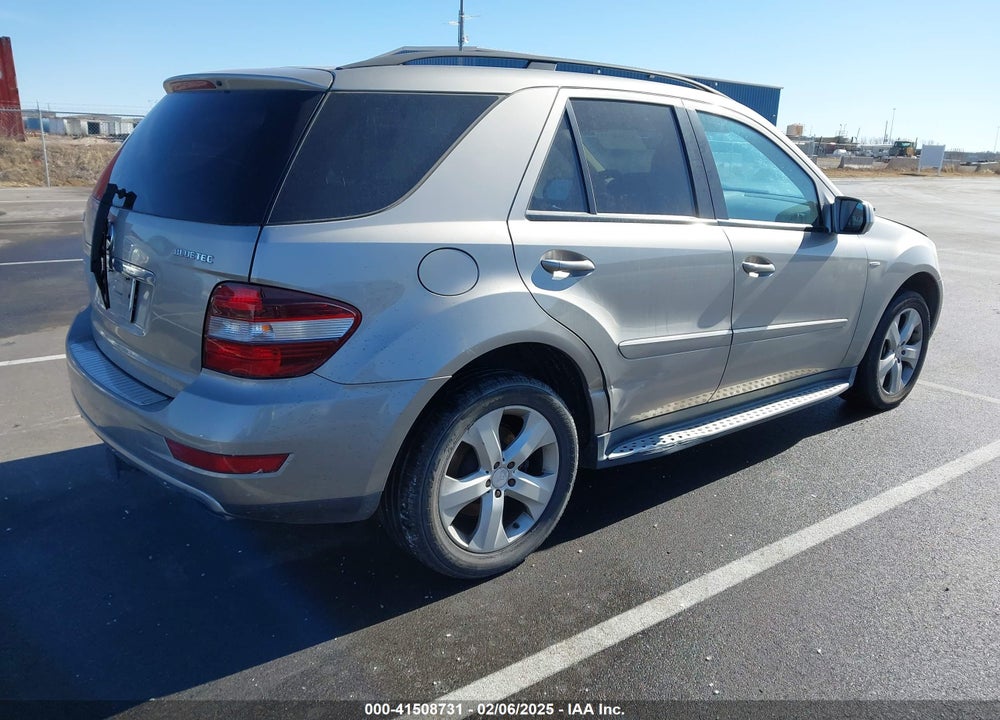 2009 MERCEDES-BENZ ML 320 BLUETEC 4MATIC VIN: 4JGBB25EX9A501290