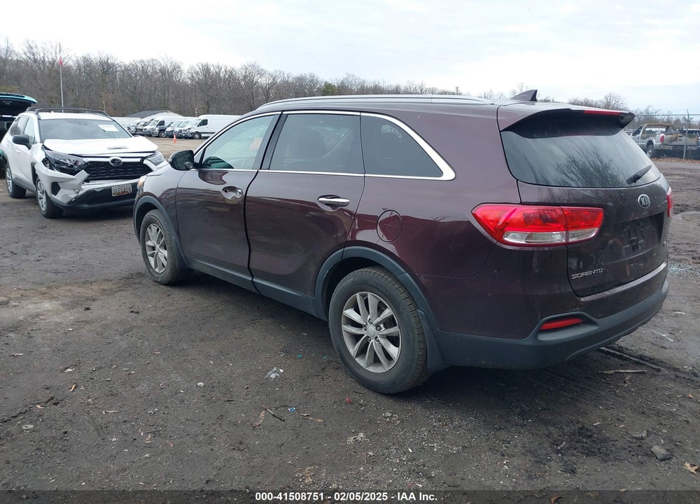 2016 KIA SORENTO VIN: 5XYPG4A36GG075719