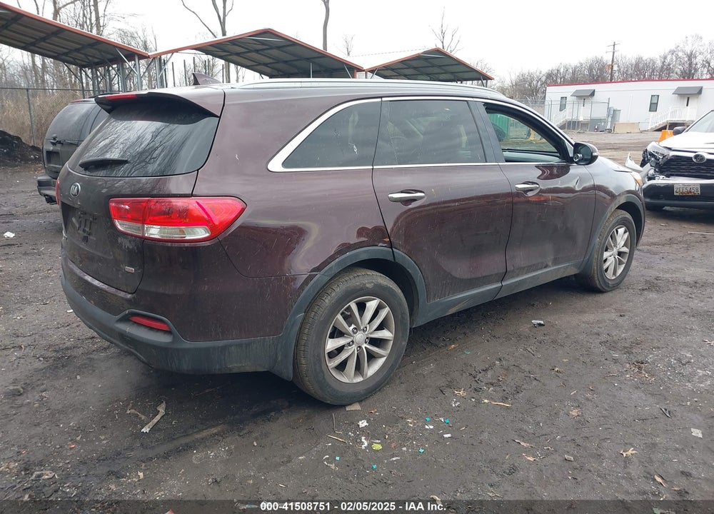 2016 KIA SORENTO VIN: 5XYPG4A36GG075719