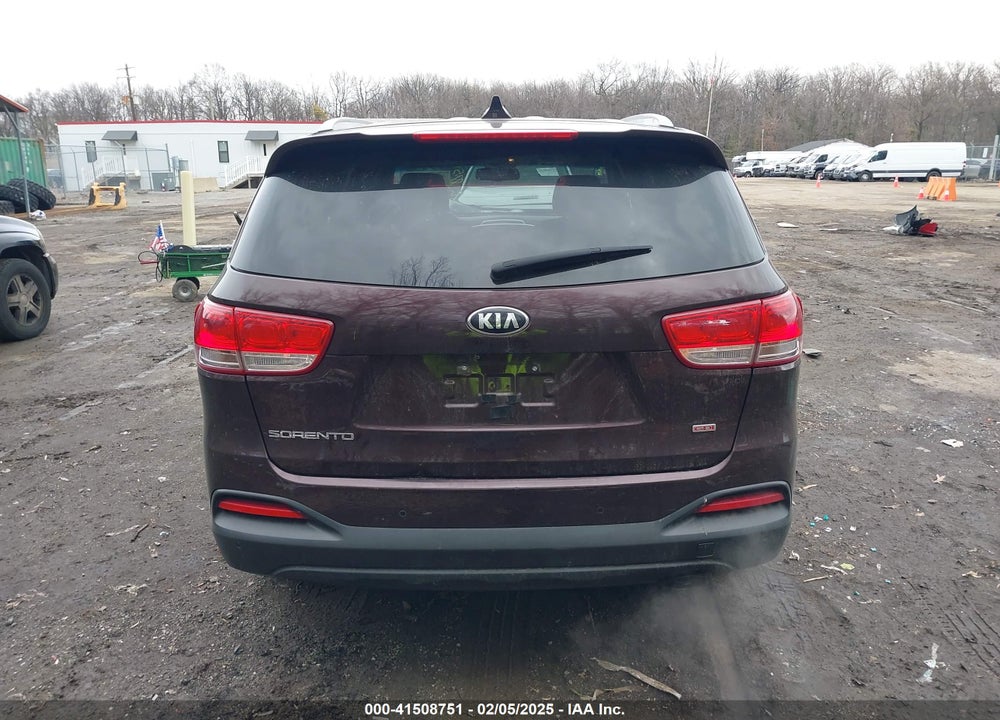 2016 KIA SORENTO VIN: 5XYPG4A36GG075719