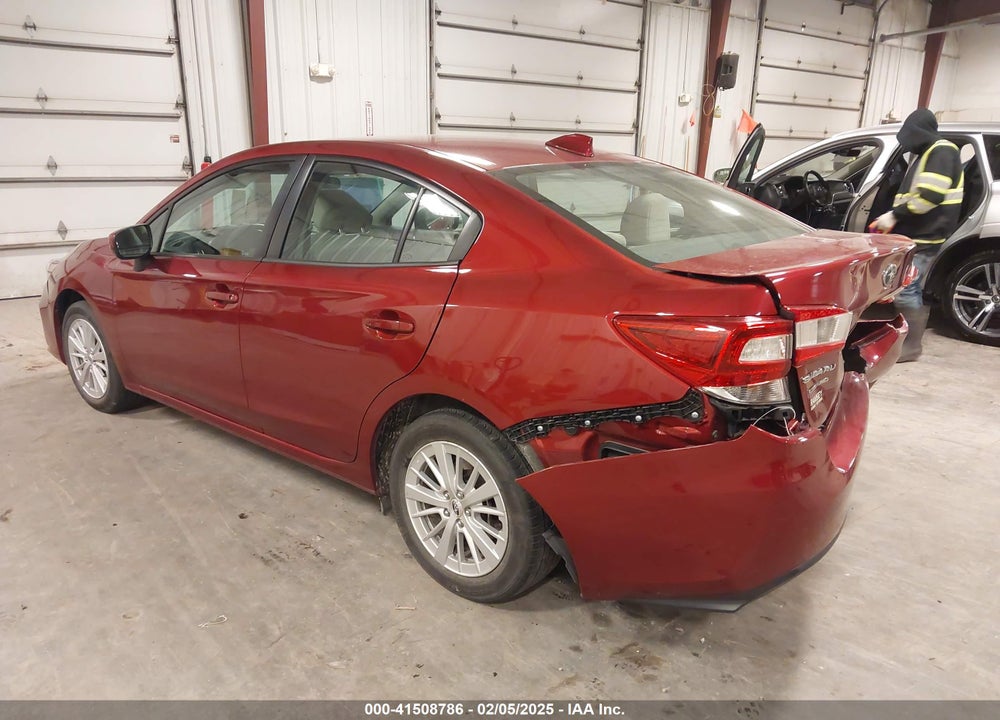 2017 SUBARU IMPREZA VIN: 4S3GKAB69H3602860