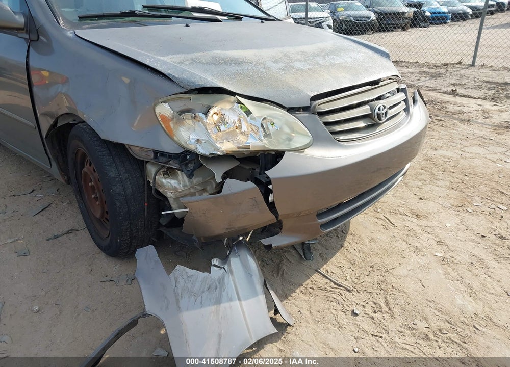 2003 TOYOTA COROLLA LE VIN: 1NXBR32E93Z138461