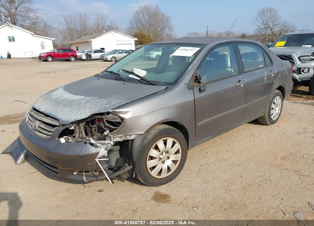 2003 TOYOTA COROLLA LE VIN: 1NXBR32E93Z138461