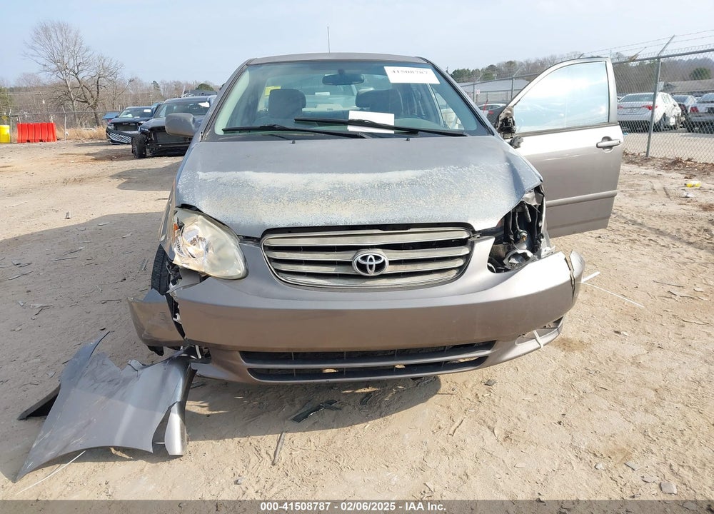 2003 TOYOTA COROLLA LE VIN: 1NXBR32E93Z138461