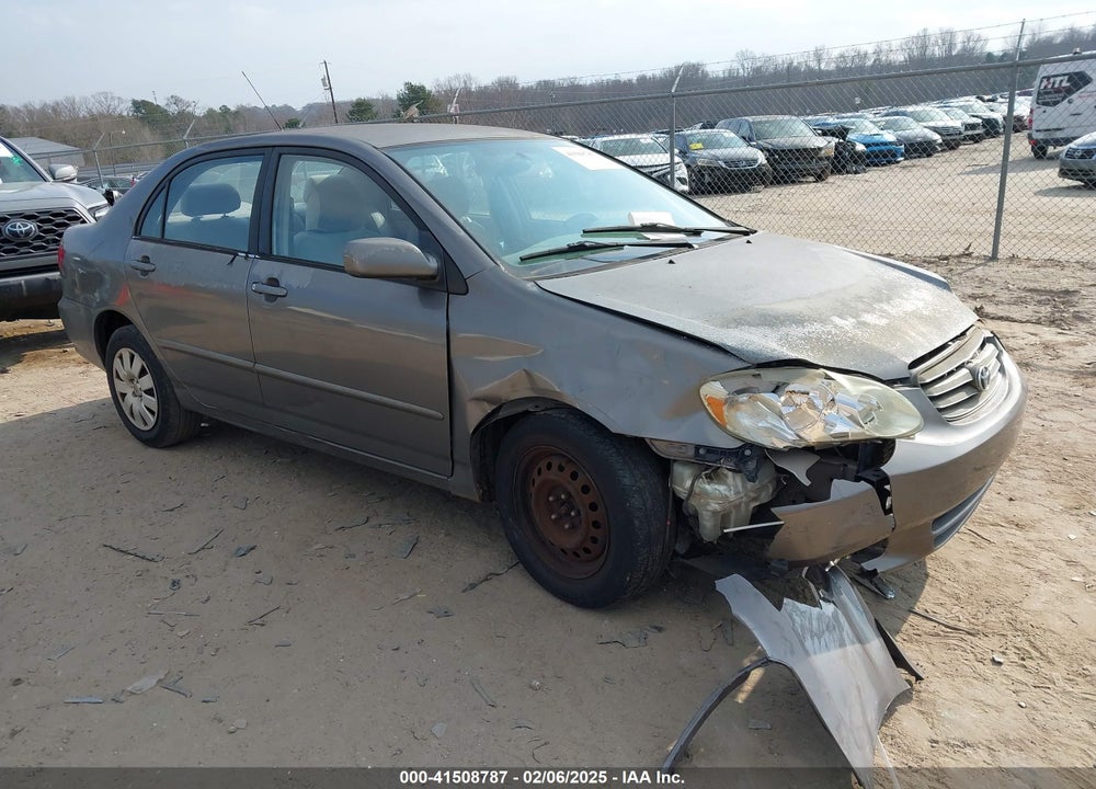 2003 TOYOTA COROLLA LE VIN: 1NXBR32E93Z138461