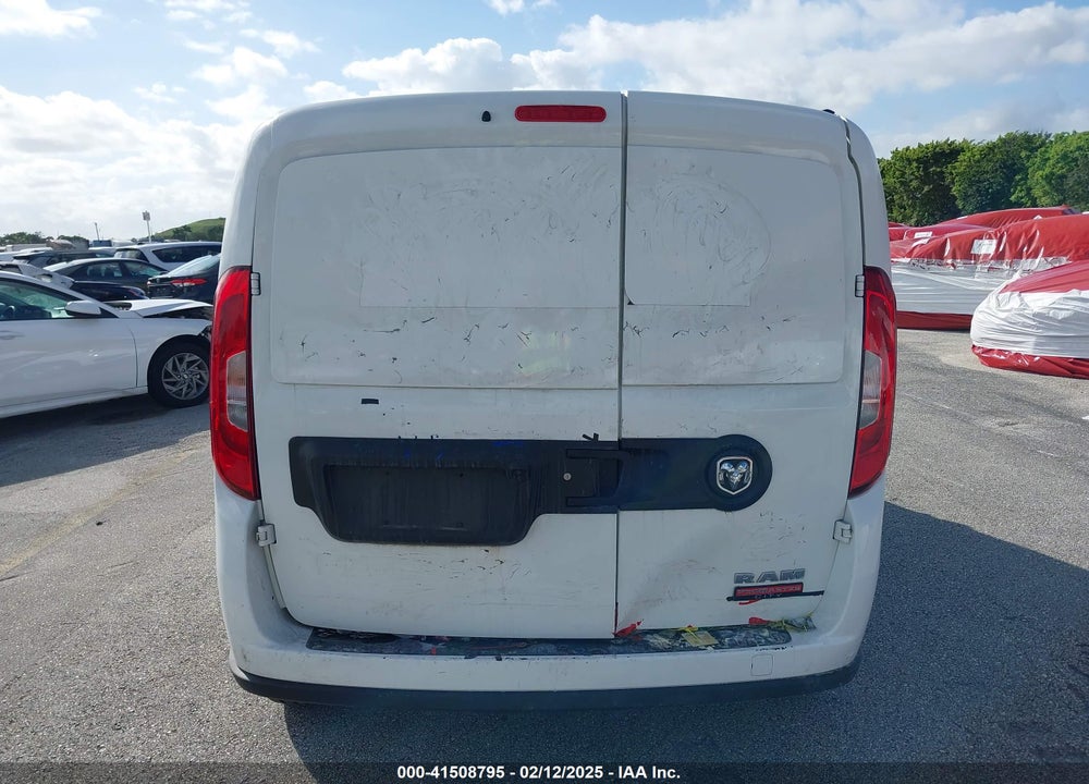 2022 RAM PROMASTER CITY CARGO VAN VIN: ZFBHRFAB6N6W60921