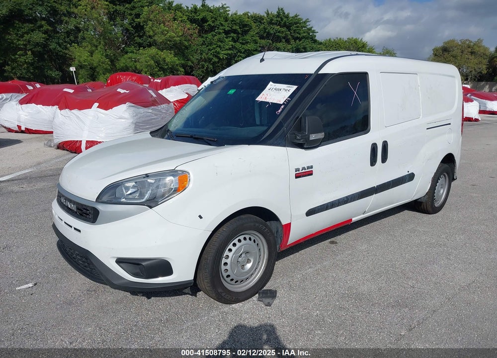 2022 RAM PROMASTER CITY CARGO VAN VIN: ZFBHRFAB6N6W60921