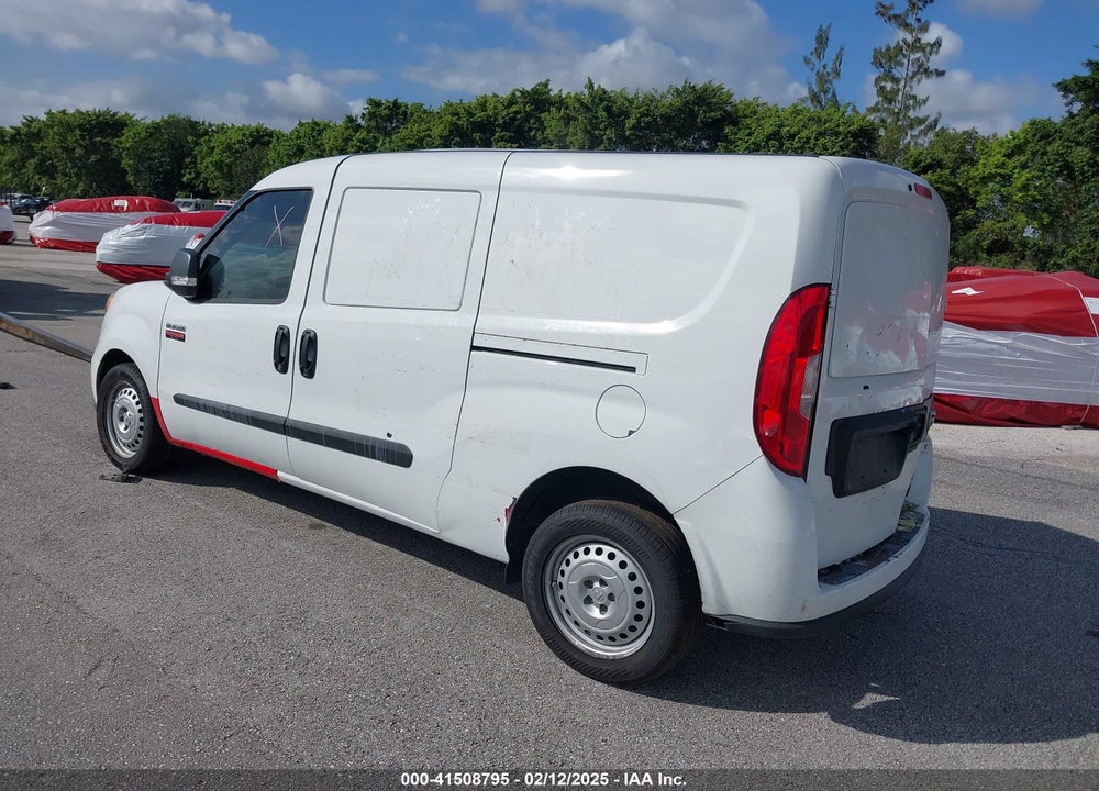 2022 RAM PROMASTER CITY CARGO VAN VIN: ZFBHRFAB6N6W60921