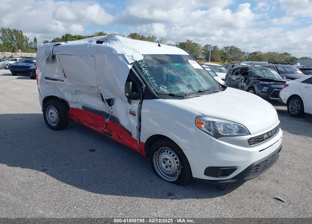 2022 RAM PROMASTER CITY CARGO VAN VIN: ZFBHRFAB6N6W60921