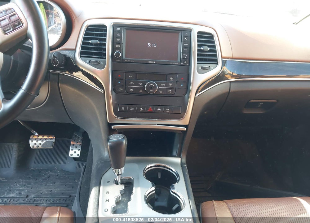 2012 JEEP GRAND CHEROKEE OVERLAND VIN: 1C4RJFCT6CC296979