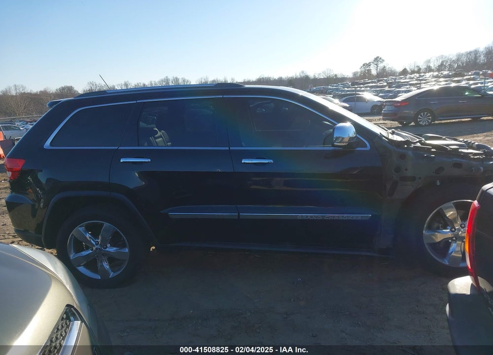 2012 JEEP GRAND CHEROKEE OVERLAND VIN: 1C4RJFCT6CC296979