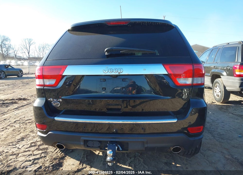 2012 JEEP GRAND CHEROKEE OVERLAND VIN: 1C4RJFCT6CC296979
