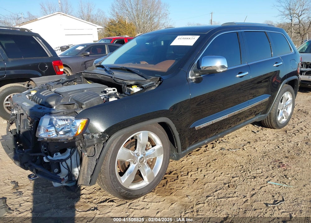 2012 JEEP GRAND CHEROKEE OVERLAND VIN: 1C4RJFCT6CC296979