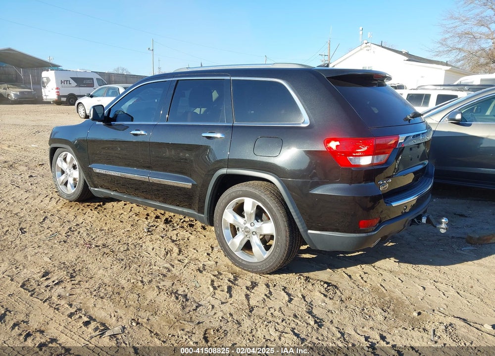 2012 JEEP GRAND CHEROKEE OVERLAND VIN: 1C4RJFCT6CC296979