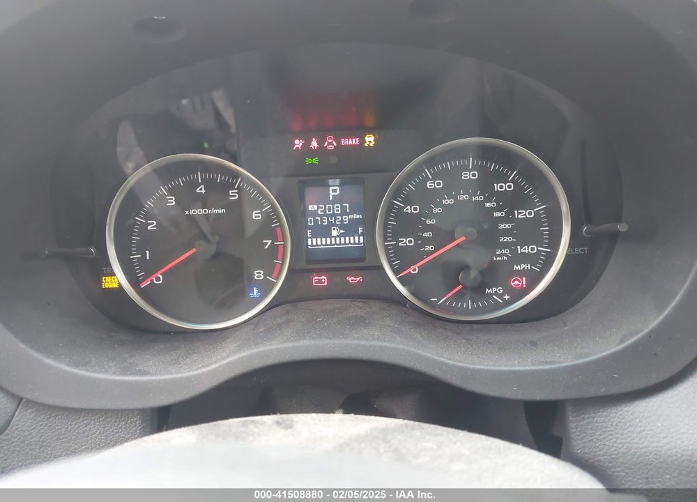 2016 SUBARU IMPREZA VIN: JF1GJAB60GH017899