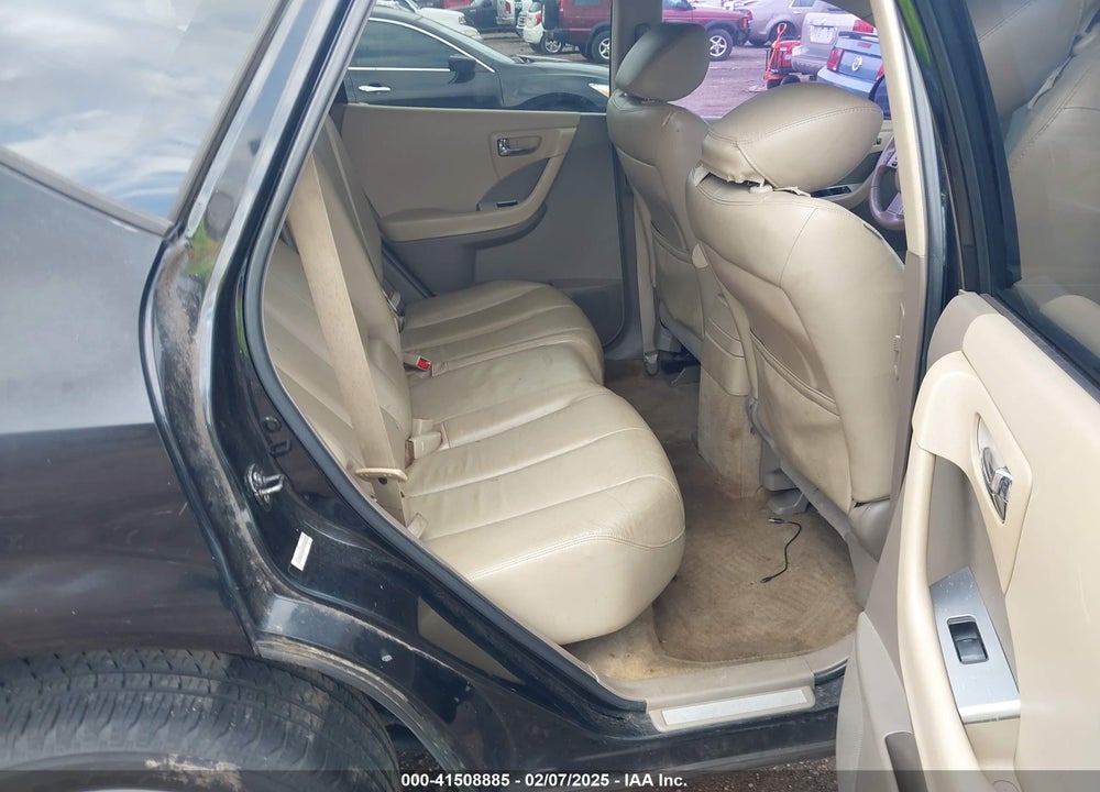 2007 NISSAN MURANO SL VIN: JN8AZ08T67W508574