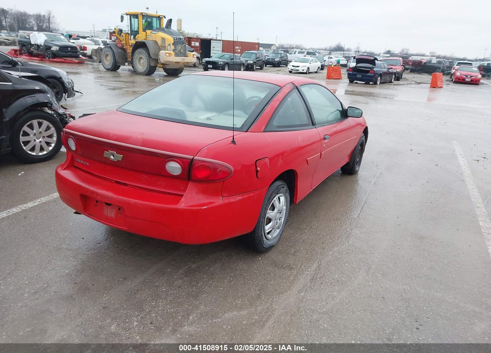 2004 CHEVROLET CAVALIER VIN: 1G1JC12F147211507