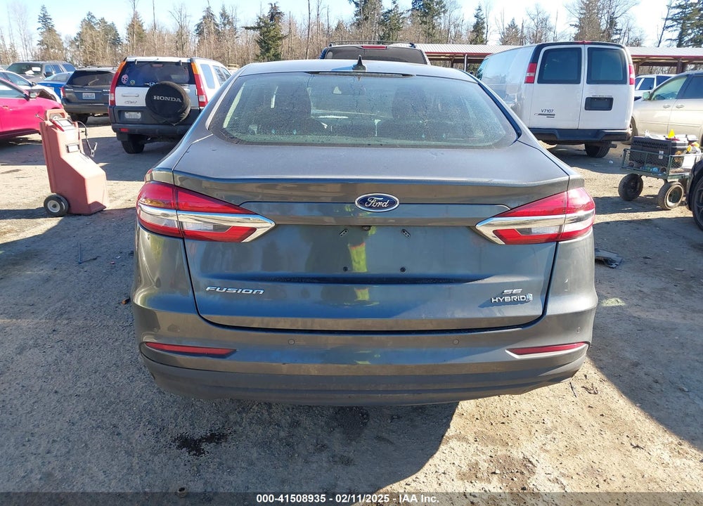 2019 FORD FUSION HYBRID VIN: 3FA6P0LU0KR278393