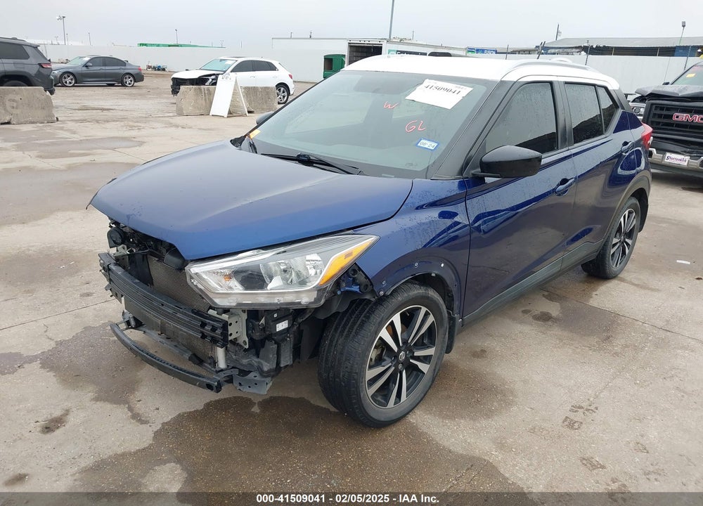 2018 NISSAN KICKS SV VIN: 3N1CP5CU9JL504624