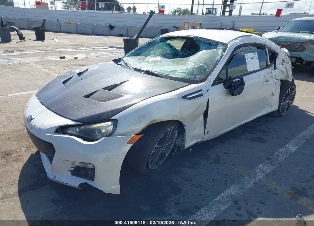 2014 SUBARU BRZ LIMITED VIN: JF1ZCAC11E8605183