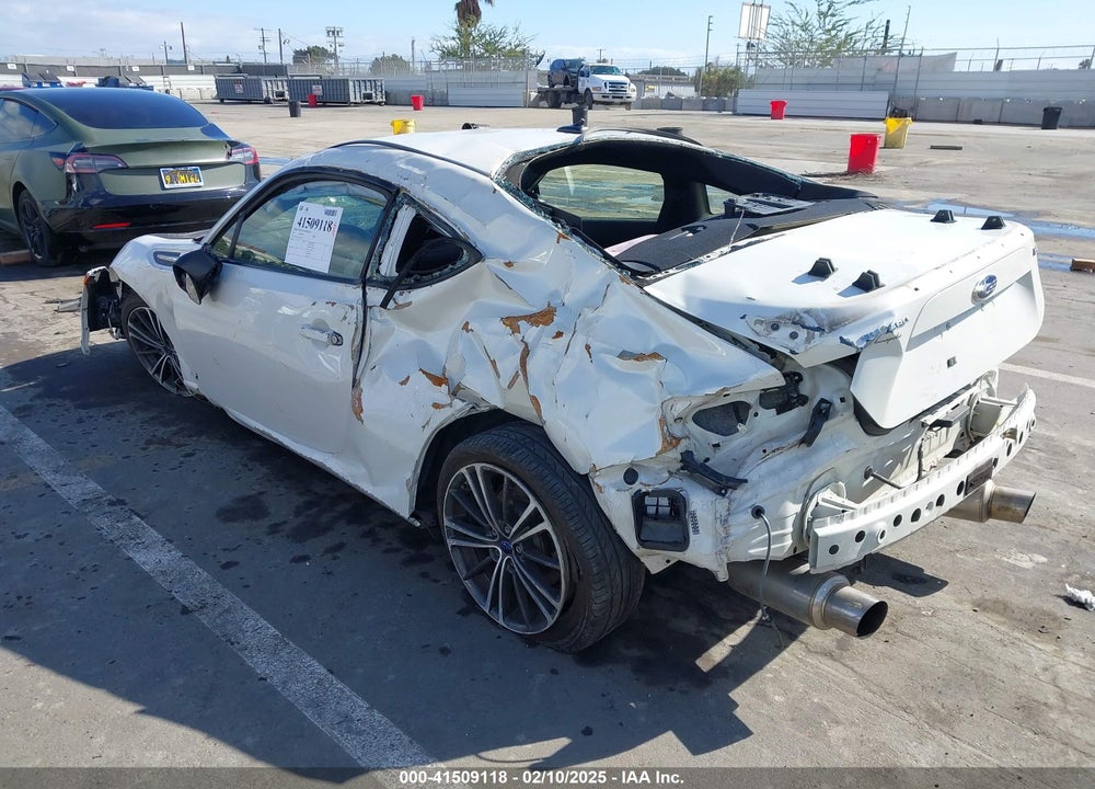 2014 SUBARU BRZ LIMITED VIN: JF1ZCAC11E8605183