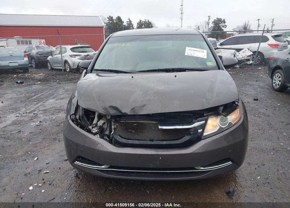 2016 HONDA ODYSSEY SE VIN: 5FNRL5H3XGB008869