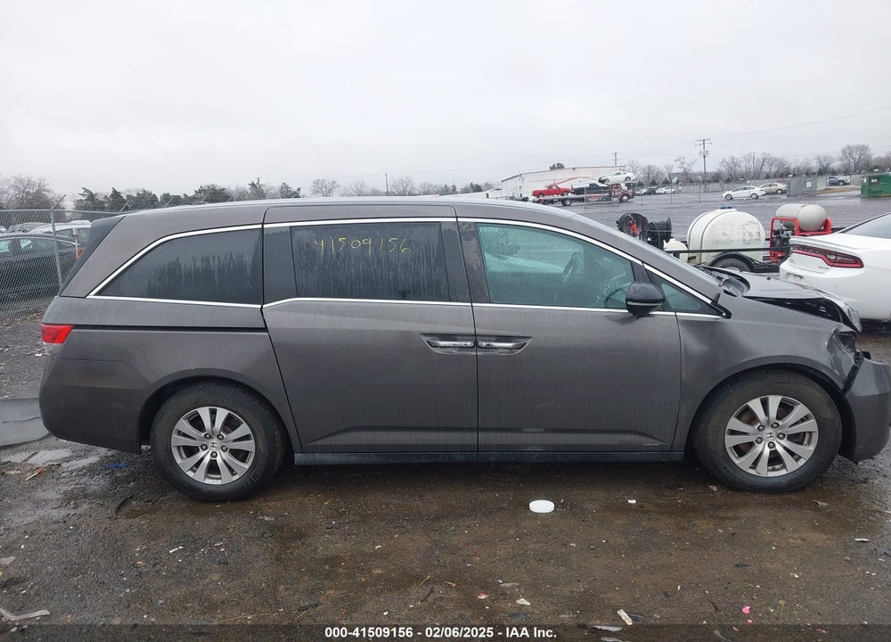 2016 HONDA ODYSSEY SE VIN: 5FNRL5H3XGB008869