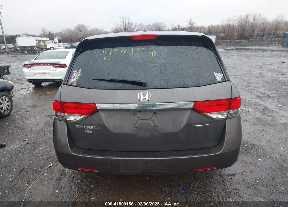 2016 HONDA ODYSSEY SE VIN: 5FNRL5H3XGB008869
