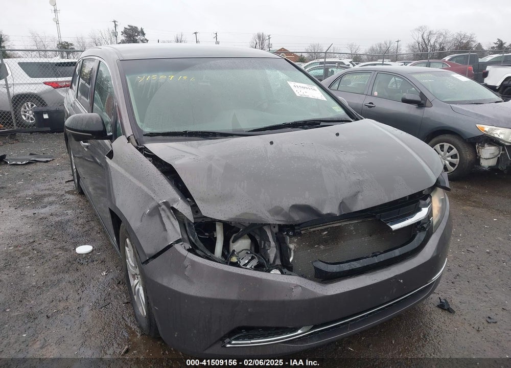 2016 HONDA ODYSSEY SE VIN: 5FNRL5H3XGB008869