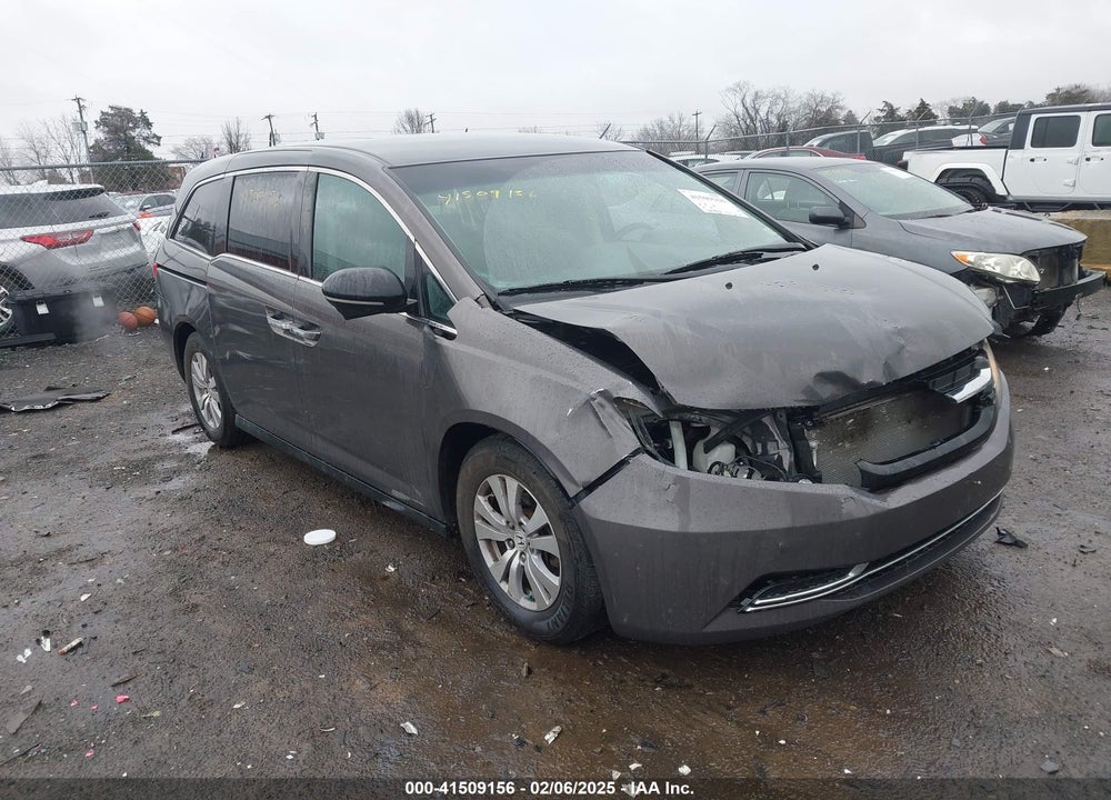 2016 HONDA ODYSSEY SE VIN: 5FNRL5H3XGB008869