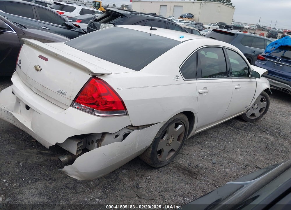2008 CHEVROLET IMPALA VIN: 2G1WD58C389146705