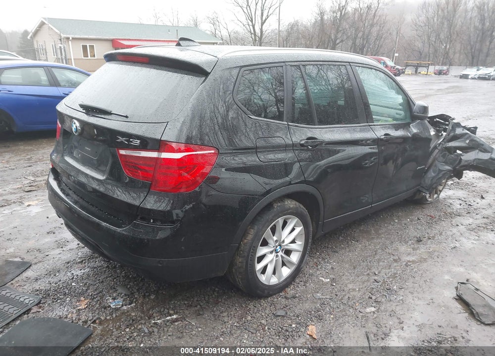 2015 BMW X3 VIN: 5UXWX9C56F0D58831