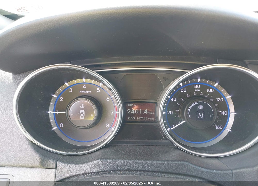 2013 HYUNDAI SONATA VIN: 5NPEB4AC5DH615569