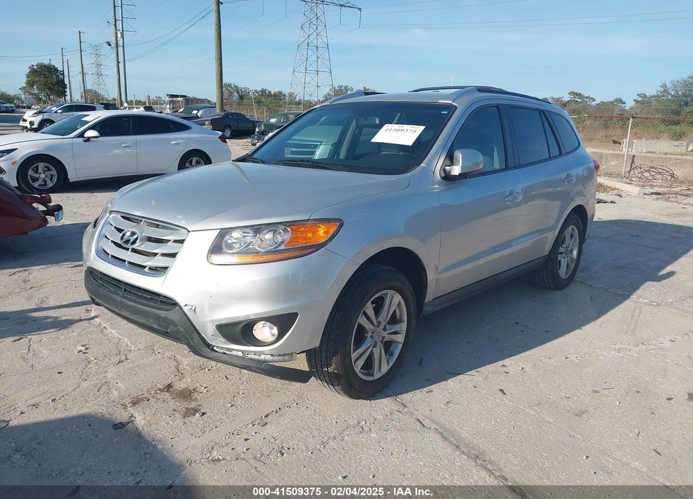 2011 HYUNDAI SANTA FE SE VIN: 5XYZH4AG4BG059813