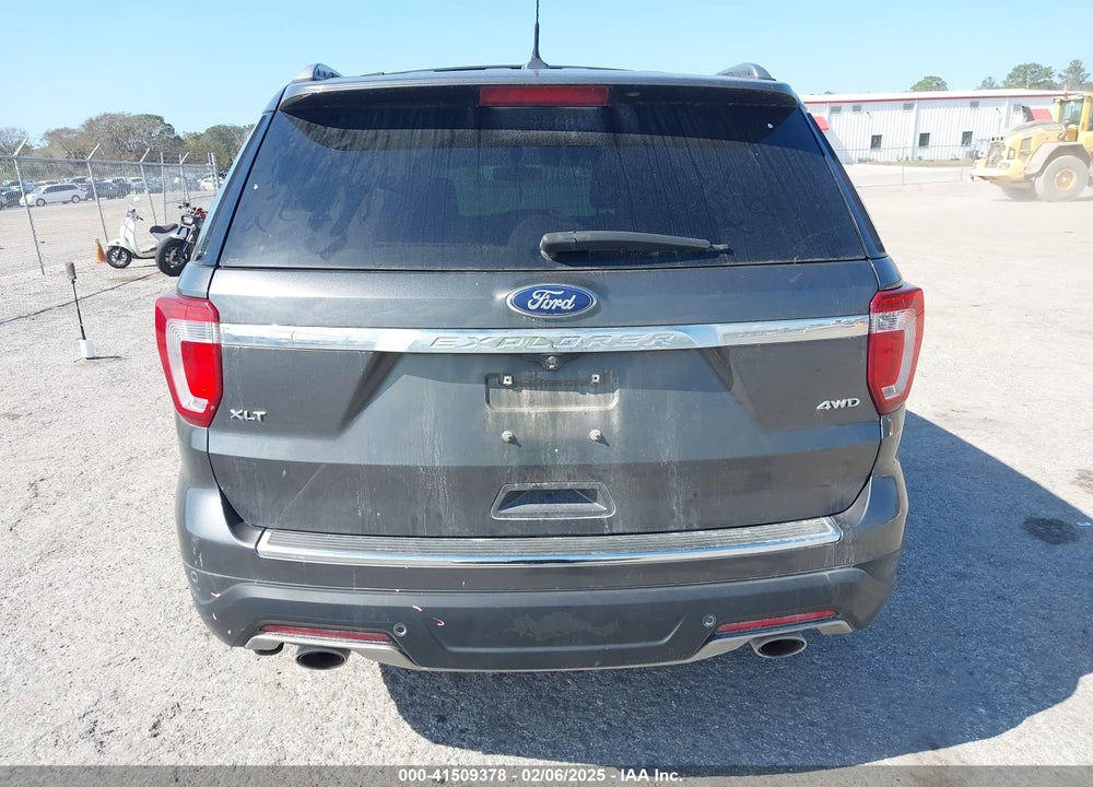 2018 FORD EXPLORER XLT VIN: 1FM5K8D81JGA33611
