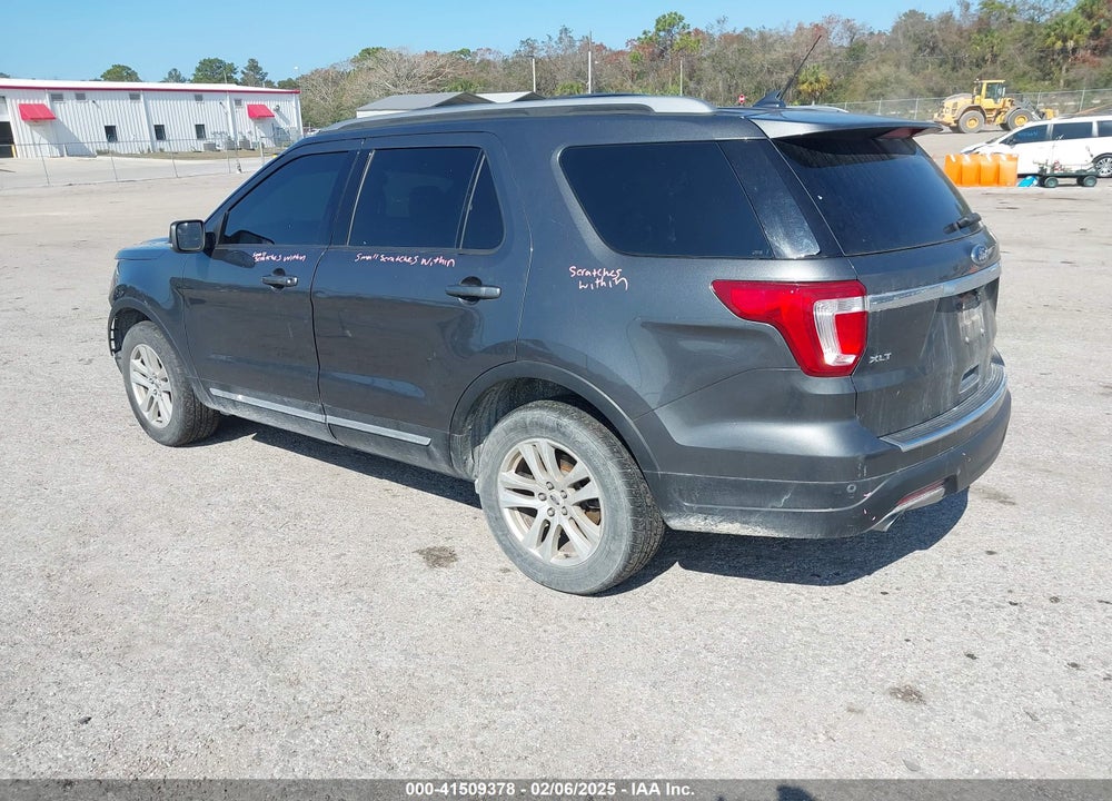 2018 FORD EXPLORER XLT VIN: 1FM5K8D81JGA33611