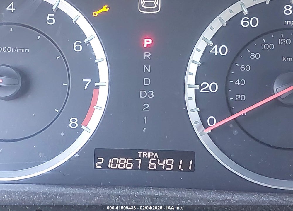 2012 HONDA ACCORD VIN: 1HGCP2F89CA050185