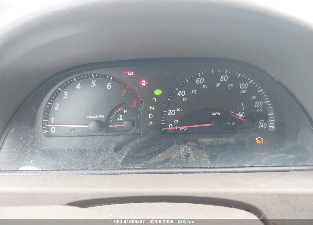2002 TOYOTA CAMRY LE VIN: 4T1BE32K62U621003