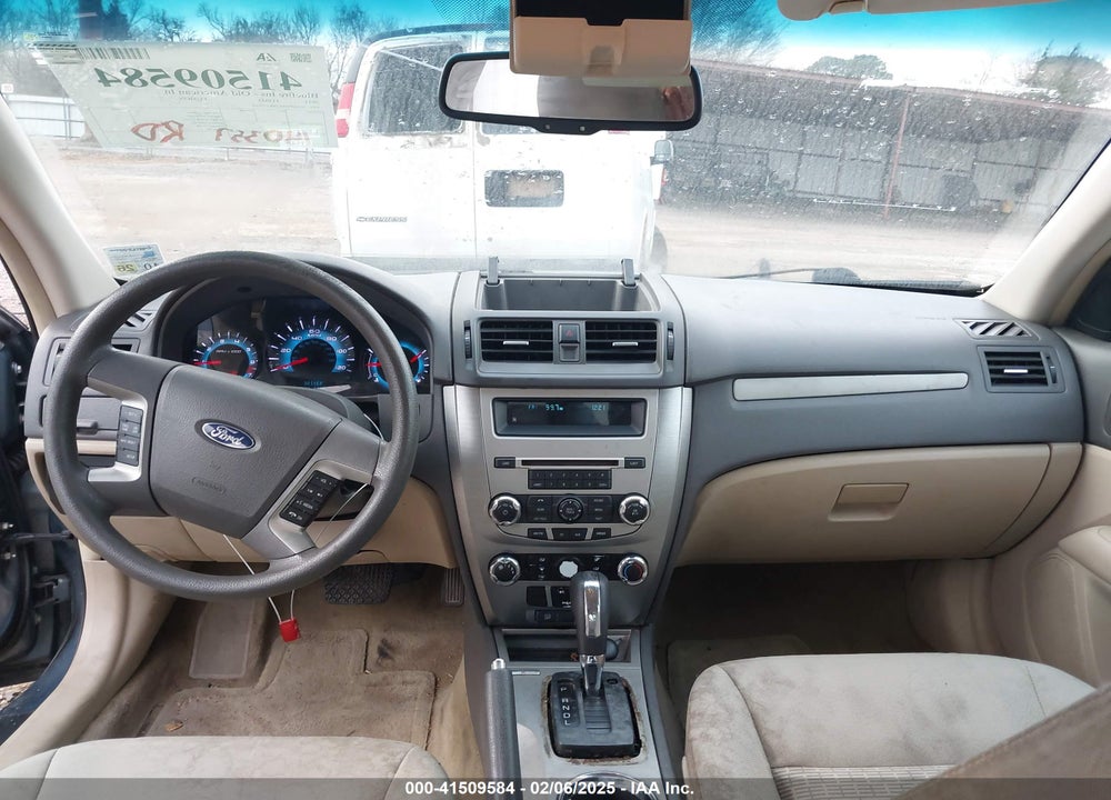 2011 FORD FUSION SE VIN: 3FAHP0HA2BR277916
