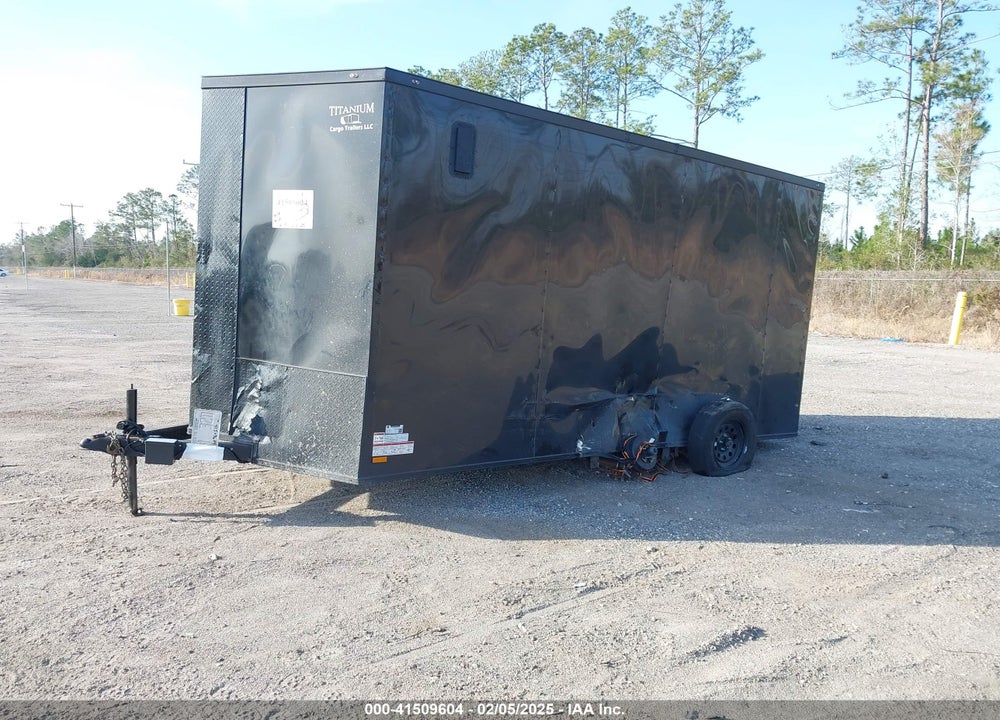 2024 TITANIUM CARGO TRAILER VIN: 7PLBE1428RM007258