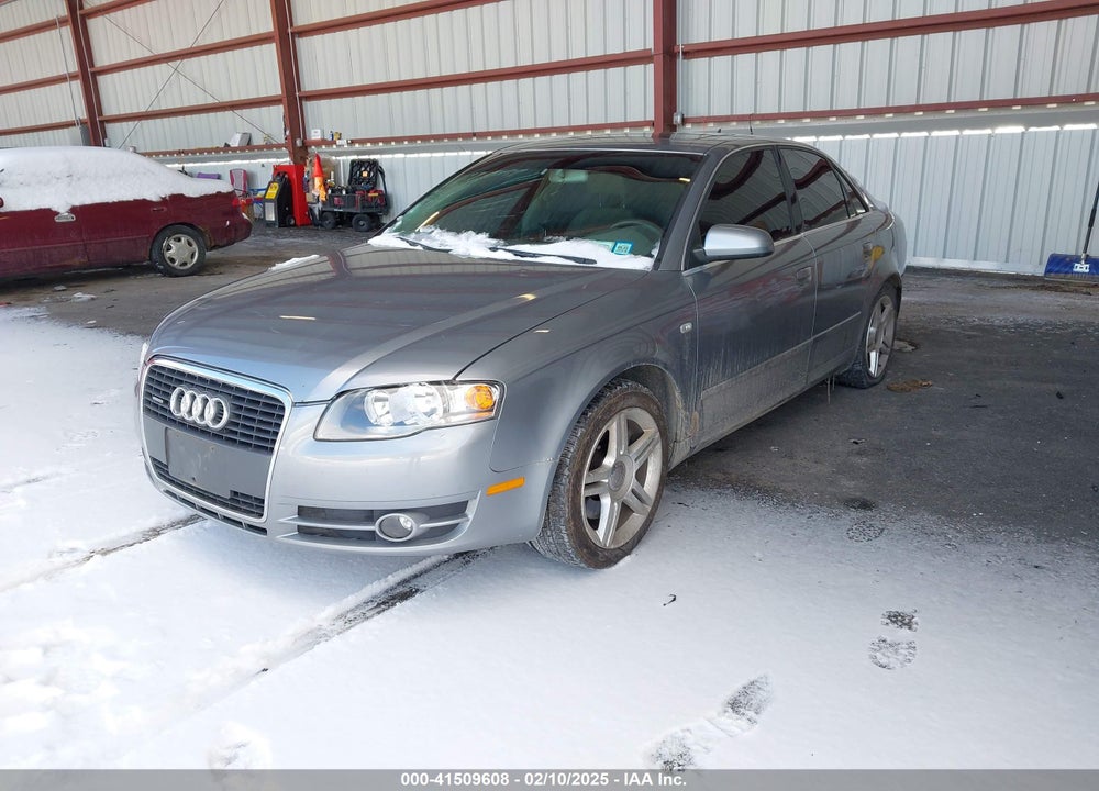 2007 AUDI A4 2.0T VIN: WAUDF78E17A105768