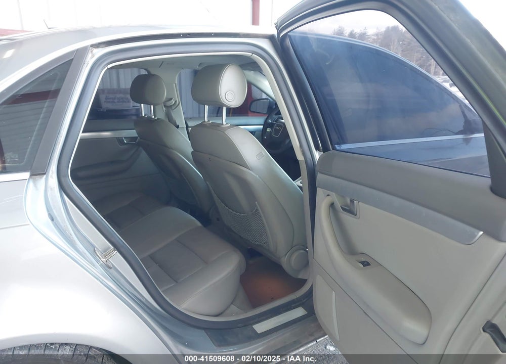 2007 AUDI A4 2.0T VIN: WAUDF78E17A105768