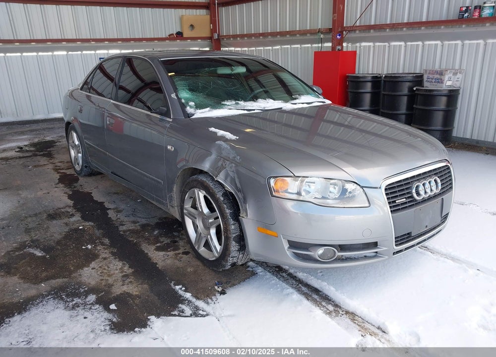 2007 AUDI A4 2.0T VIN: WAUDF78E17A105768