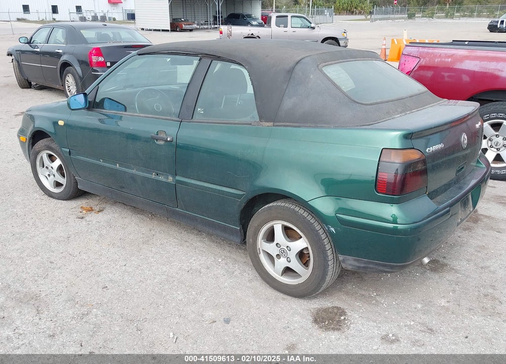 2000 VOLKSWAGEN CABRIO GLS VIN: 3VWDC21V5YM801852