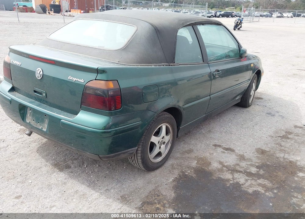 2000 VOLKSWAGEN CABRIO GLS VIN: 3VWDC21V5YM801852