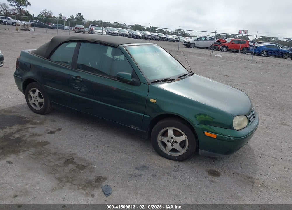 2000 VOLKSWAGEN CABRIO GLS VIN: 3VWDC21V5YM801852